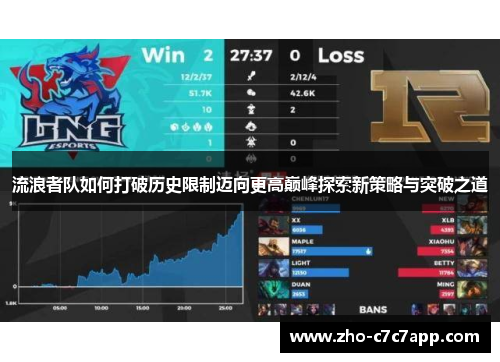 流浪者队如何打破历史限制迈向更高巅峰探索新策略与突破之道 流浪者队如何打破历史限制迈向更高巅峰探索新策略与突破之道